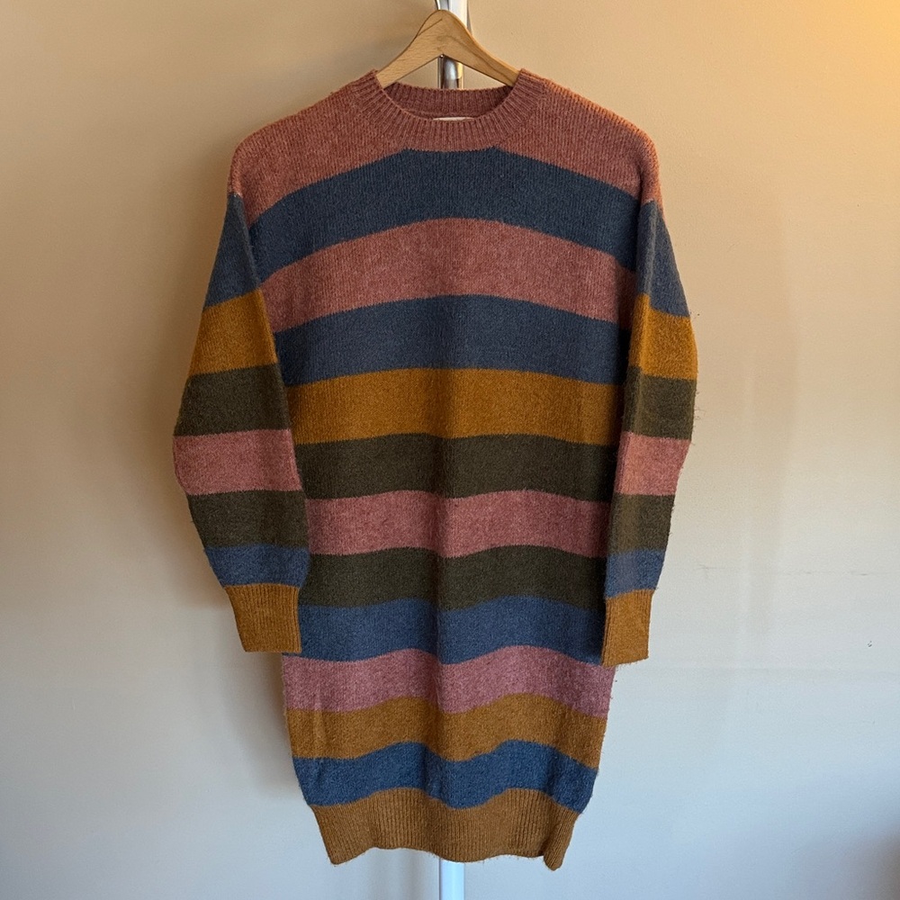 Dreamers Women's Multicolor Striped Sweater